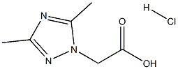 2-(3,5-二甲基-1H-1,2,4-三唑-1-基)乙酸盐酸盐