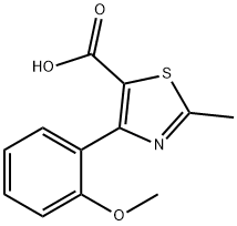 4-(2-METHOXYPHENYL)-2-METHYL-5-THIAZOLECARBOXYLIC ACID
