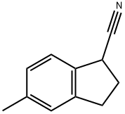 1H-Indene-1-carbonitrile, 2,3-dihydro-5-methyl-
