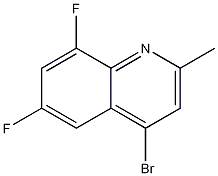 4-溴-6,8-二氟-2-甲基喹啉