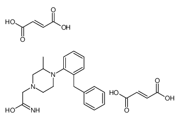 2-[4-(2-benzylphenyl)-3-methylpiperazin-1-yl]acetamide,(E)-but-2-enedioic acid