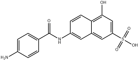 7-(4-氨基苯甲酰胺基)-4-羟基萘-2-磺酸