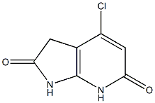 4-chloro-1H-pyrrolo[2,3-b]pyridine-2,6(3H,7H)-dione