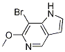 1H-Pyrrolo[3,2-c]pyridine, 7-broMo-6-Methoxy-