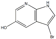 1H-Pyrrolo[2,3-b]pyridin-5-ol, 3-bromo-