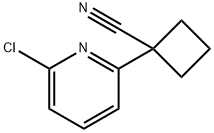 1-(6-chloro-2-pyridinyl)-cyclobutanecarbonitrile