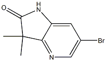 6-溴-3,3-二甲基-1H,2H,3H-吡咯并[3,2-B]吡啶-2-酮