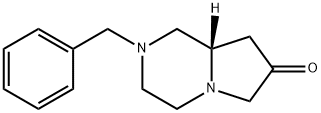 Pyrrolo[1,2-a]pyrazin-7(6H)-one, hexahydro-2-(phenylmethyl)-, (8aS)-