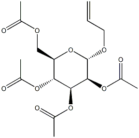 (2R,3R,4S,5S,6S)-2-(乙酰氧基甲基)-6-(烯丙氧基)四氢-2H-吡喃-3,4,5-三乙基三乙酸酯