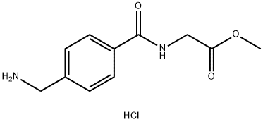methyl 2-{[4-(aminomethyl)phenyl]formamido}acetate hydrochloride