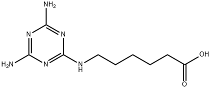 Hexanoic acid, 6-[(4,6-diamino-1,3,5-triazin-2-yl)amino]-