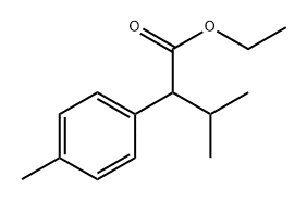Benzeneacetic acid, 4-methyl-α-(1-methylethyl)-, ethyl ester