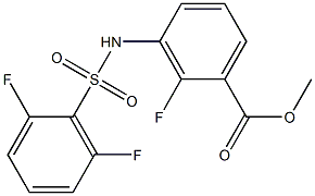 3-[[(2,6-二氟苯基)磺酰基]氨基]-2-氟苯甲酸甲酯