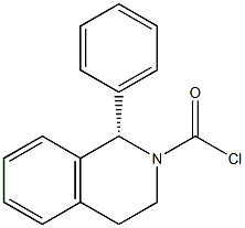 (s)-1-phenyl-1,2,3,4-tetrahydroisoquino-linecarbonylchloride