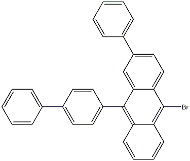 9-(biphenyl-4-yl)-10-broMo-2-phenylanthracene