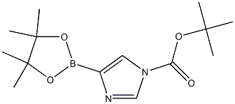 叔丁基4-(4,4,5,5-四甲基-1,3,2-二氧杂硼硼烷-2-基)-1H-咪唑-1-羧酸盐