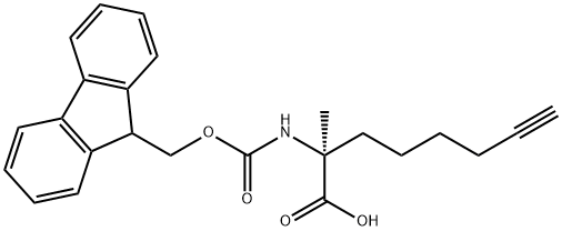 7-Octynoic acid, 2-[[(9H-fluoren-9-ylmethoxy)carbonyl]amino]-2-methyl-, (2S)-