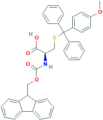 N-(((9H-芴-9-基)甲氧基)羰基)-S-((4-甲氧基苯基)二苯基甲基)-D-半胱氨酸