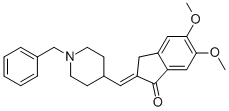 1-Benzyl-4-[(5,6-dimethoxy-1-oxoindan-2-ylidene)methyl]piperidine