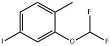 2-(difluoromethoxy)-4-iodo-1-methylbenzene