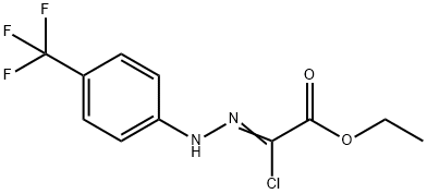 (Z)-ethyl 2-chloro-2-(2-(4-(trifluoromethyl)phenyl)hydrazono...