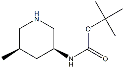 tert-butyl N-[(3S,5R)-5-methylpiperidin-3-yl]carbamate