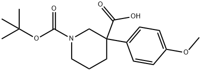 1-(1,1-Dimethylethyl) 3-(4-methoxyphenyl)-1,3-piperidinedicarboxylate