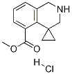 Methyl 2',3'-dihydro-1'H-spiro[cyclopropane-1,4'-isoquinoline]-5'-carboxylate hydrochloride