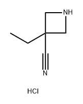 3-Azetidinecarbonitrile, 3-ethyl-, hydrochloride (1:1)