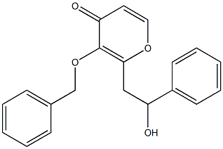 3-(苯氧基)-2-(2-羟基-2-苯乙基)-4H-呋喃-4-酮