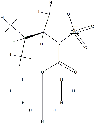 tert-butyl (S)-4-isopropyl-1,2,3-oxathiazolidine-3-carboxylate 2,2-dioxide
