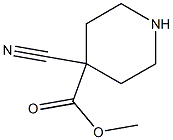 METHYL 4-CYANOPIPERIDINE-4-CARBOXYLATE