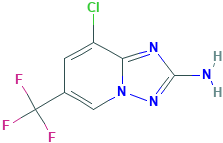 8-氯-6-(三氟甲基)-[1,2,4]三唑并[1,5-a]吡啶-2(3H)-亚胺