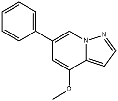 4-甲氧基-6-苯基-吡唑并[1,5 - A]吡啶