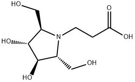 (2R,3R,4R,5R)-3,4-Dihydroxy-2,5-bis(hydroxymethyl)-1-pyrrolidinepropanoic acid