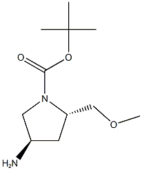 (2S,4R)-4-氨基-2-(甲氧基甲基)-1-吡咯烷甲酸叔丁酯