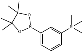 1,3,2-Dioxaborolane, 4,4,5,5-tetramethyl-2-[3-(trimethylsilyl)phenyl]-