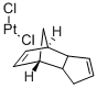 Platinum, dichloro[(2,3,5,6-.eta.)-3A,4,7,7A-tetrahydro-4,7-methano-1H-indene]-, stereoisomer