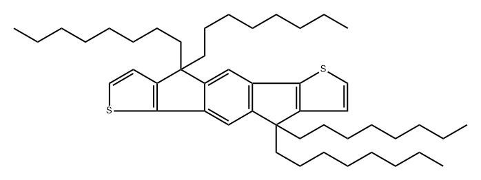 4,9-dihydro-4,4,9,9-tetraoctyl-s-indaceno[1,2-b