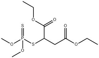 ((dimethoxyphosphinothioyl)thio)-butanedioicacidiethylester