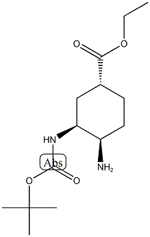 (1R,3S,4R)-4-Amino-3-(Boc-amino)-cyclohexane-carboxylic acid ethyl ester