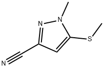 1-methyl-5-(methylsulfanyl)-1H-pyrazole-3-carboni trile