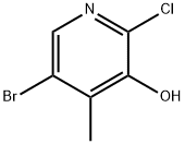 5-bromo-2-chloro-3-hydroxy-4-methylpyridine