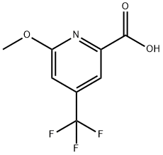 2-Pyridinecarboxylic acid, 6-methoxy-4-(trifluoromethyl)-