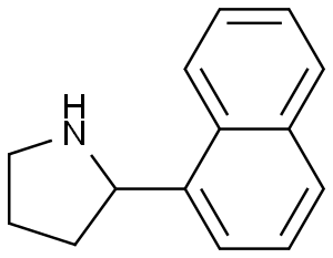 2-(Naphthalen-1-yl)pyrrolidine