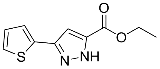 3-(2-噻吩)-1H-吡唑-5-羧酸乙酯