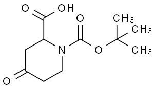 (2R)-1-[(叔-丁氧基)羰基]-4-氧亚基哌啶-2-羧酸