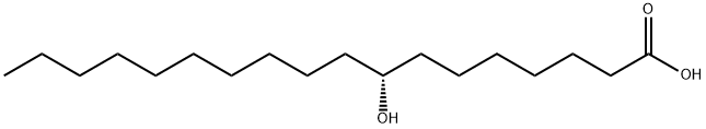 Octadecanoic acid, 8-hydroxy-, (8R)-
