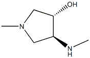 trans-1-methyl-4-(methylamino)-3-pyrrolidinol(SALTDATA: 2HCl)