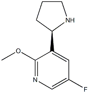 (R)-5-Fluoro-2-methoxy-3-(2-pyrrolidinyl)pyridine